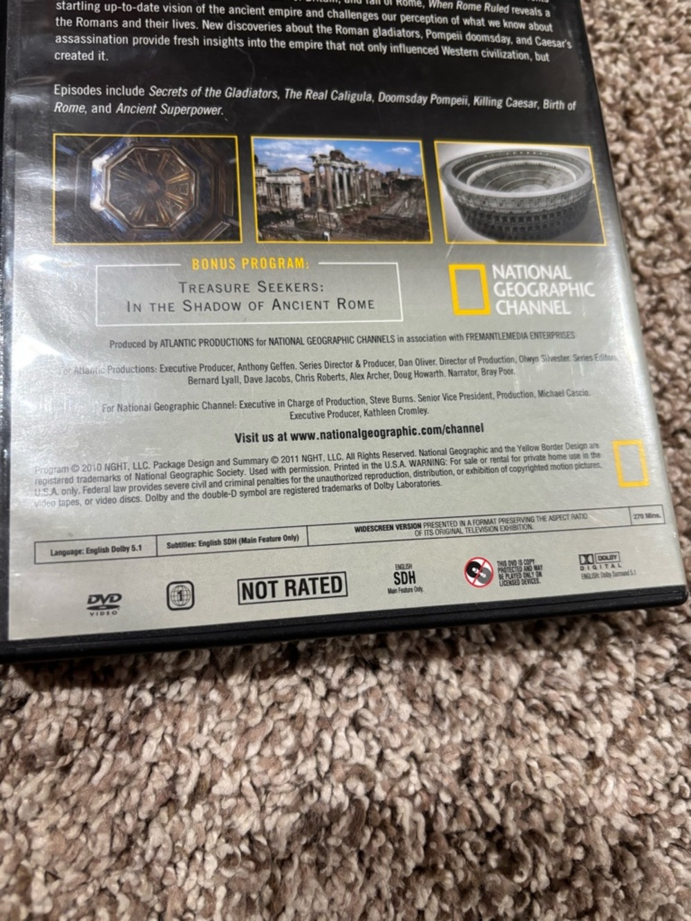 National Geographic When Rome Ruled DVD - Picture 3 of 5